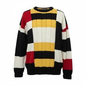 90’s Nautica Hip Hop Throwback Prep Bold Vintage Knit